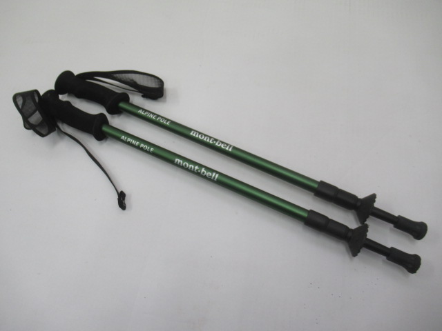 mont-bell（モンベル） アルパインポール 2本セット グリーン