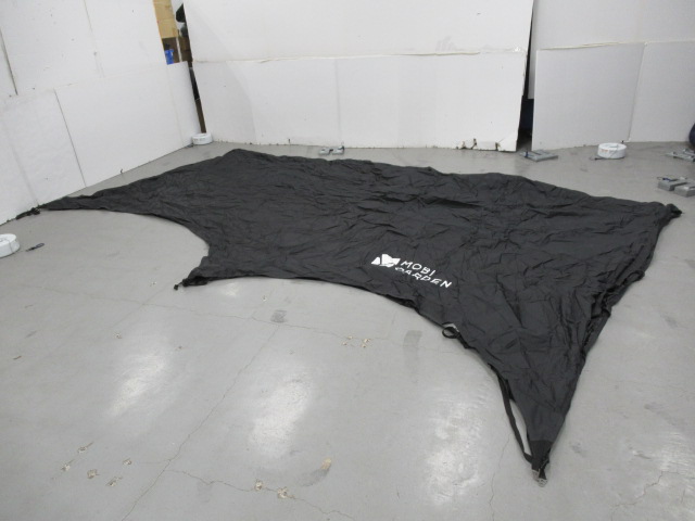 MOBI GARDEN（モビガーデン） タープ アーチ型 ブラック