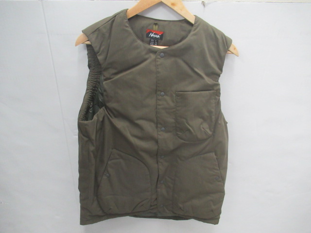 NANGA（ナンガ） ヒノック リップストップ インナーダウン ベスト