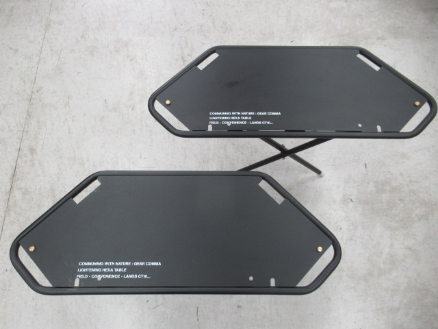 その他ブランド COMMA NINE LANDS テーブル 2脚 ブラック