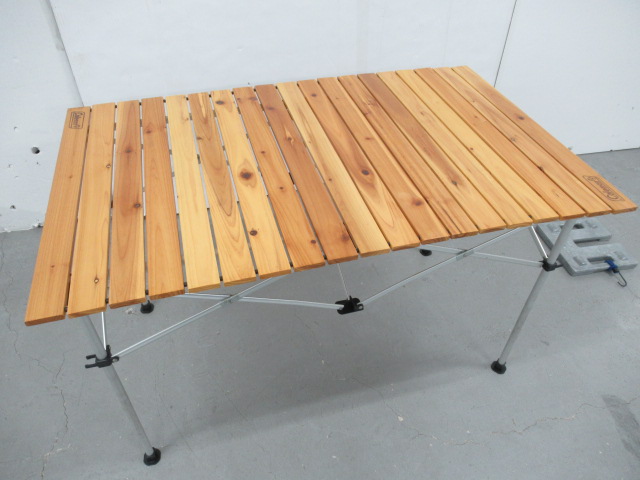 Coleman（コールマン） ナチュラルウッドロールテーブル/110