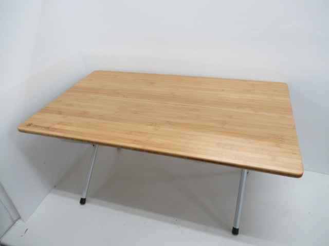 Snow Peak（スノーピーク） ワンアクションローテーブル竹(2)