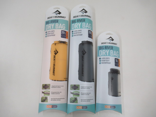 SEA TO SUMMIT（シートゥーサミット） ビッグリバードライバッグ 3点セット