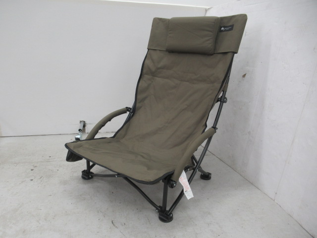 LOGOS（ロゴス） グランベーシック ポータブルあぐらチェア(ヘッドレスト付)