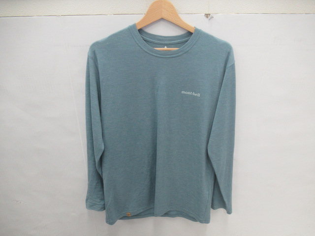 mont-bell（モンベル） メリノウールプラス ライト ロングスリーブT BGN