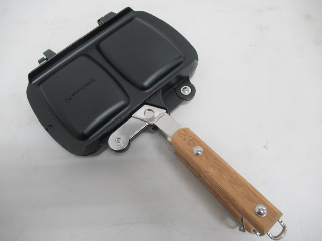 Snow Peak（スノーピーク） トラメジーノ ブラック PG-120 ホットサンドメーカー