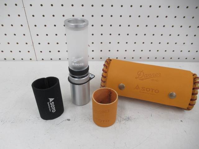 SOTO（ソト・新富士バーナー） Danner Hinoto レザーケース＋レザータンクカバー