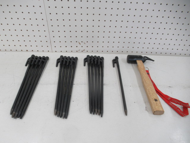 Snow Peak（スノーピーク） ソリッドステーク30 16本 ハンマーセット R-103