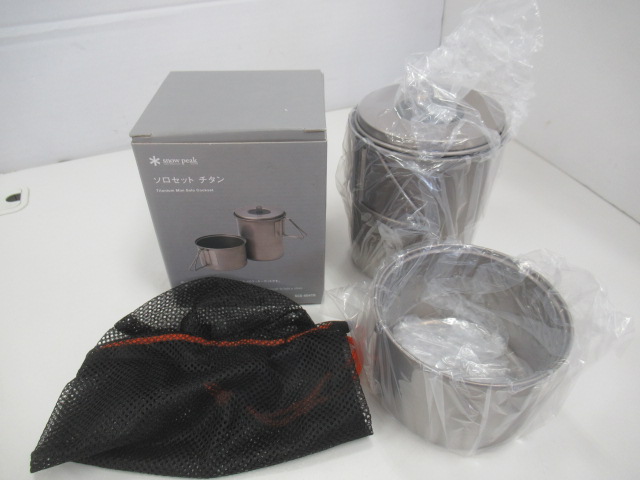 Snow Peak（スノーピーク） ソロセットチタン