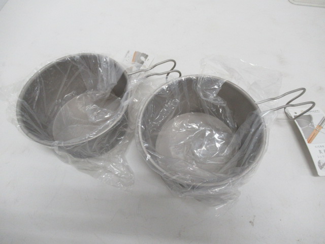 Belmont（ベルモント） チタンシェラカップREST 深型600 2点セット