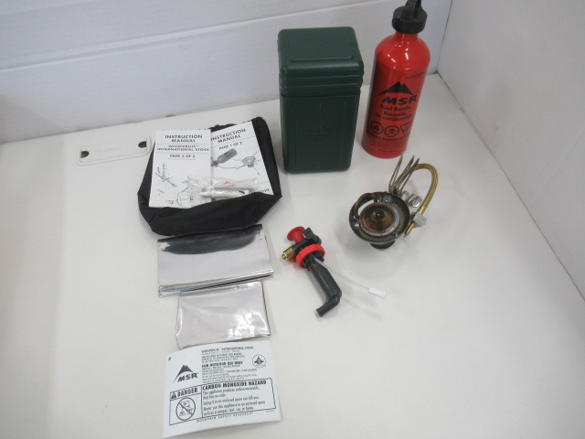 MSR（エムエスアール） ウィスパーライトインターナショナル+ボトル