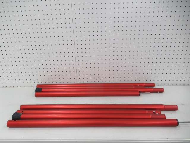 Snow Peak（スノーピーク） ウイングポールレッド240×2本セット
