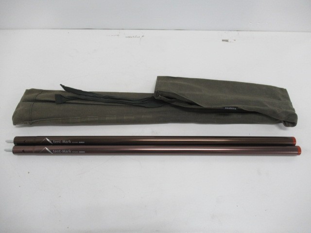 tent-Mark DESIGNS（テンマクデザイン） デュラスティック 140-200×2本・ケースセット