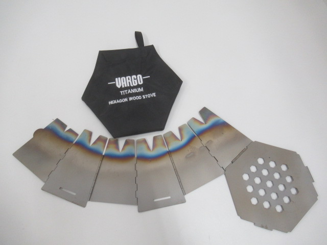 VARGO（バーゴ） ヘキサゴン ウッドストーブ チタン