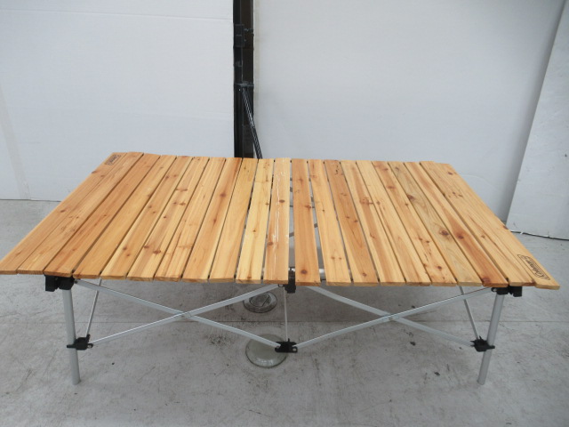 Coleman（コールマン） ナチュラルウッドロールテーブル 120