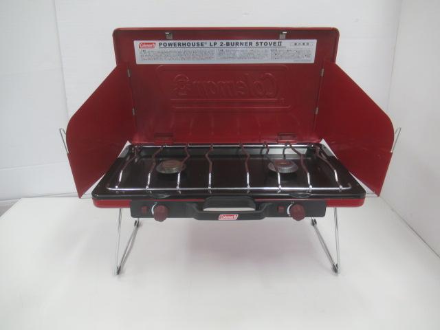 Coleman（コールマン） パワーハウスLP ツーバーナーストーブ2 レッド