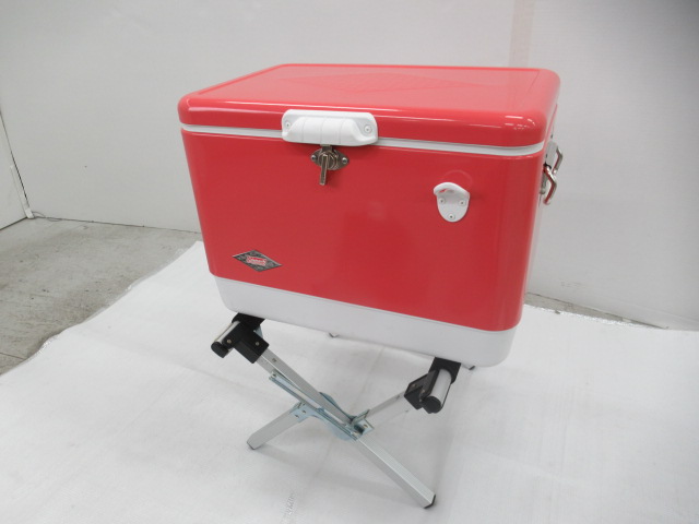 Coleman（コールマン） スチールベルトクーラー 54QT ストロベリー