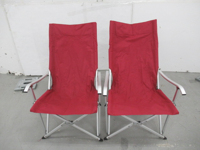 ogawa（小川・キャンパルジャパン） ハイバックアームチェア2脚セット