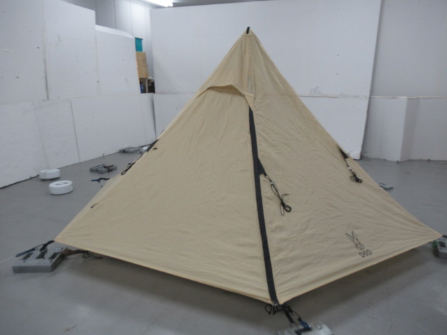 DOD（ディーオーディー） ワンポールテントS 社外グランドシートセット