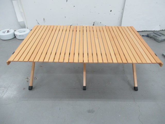 FIELDOOR（フィールドア） ウッドロールトップテーブル 120