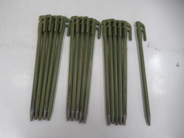 村の鍛冶屋（ムラノカジヤ） エリッゼステーク28×16本セット オリーブ