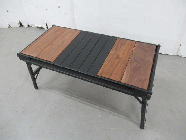 RATEL WORKS（ラーテルワークス） ウッドパネルテーブル ブラック ウォルナット