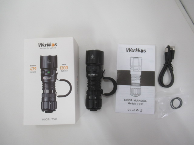 その他ブランド Wurkkos TD07 タクティカル懐中電灯