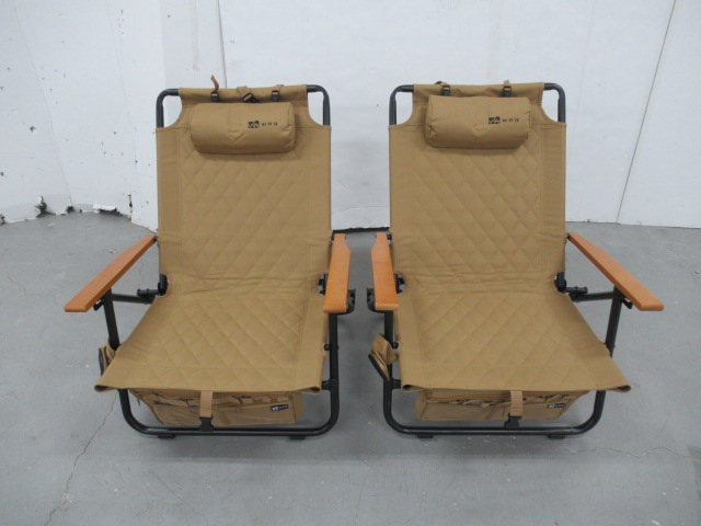 WAQ（ワック） ワック リクライニングローチェア 2点セット