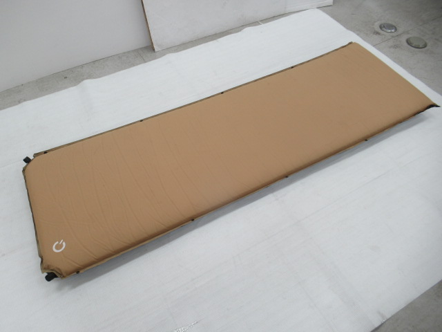 QUICKCAMP（クイックキャンプ） インフレータブル 車中泊マット シングル 8cm サンド