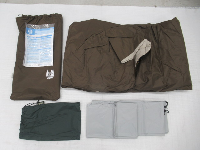 ogawa（小川・キャンパルジャパン） ヒュッテレーベン用T/Cインナー・PVCマルチシートセット