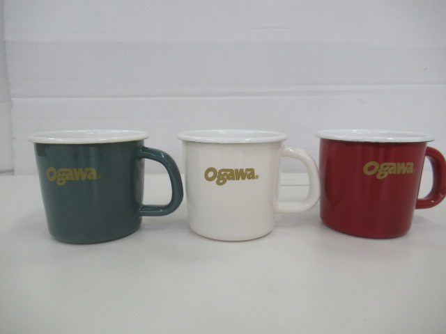 ogawa（小川・キャンパルジャパン） ホーローマグ 3点セット