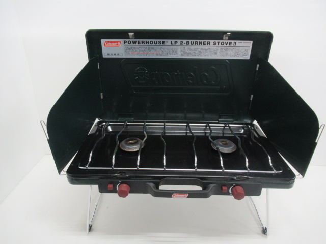 Coleman（コールマン） パワーハウスLP ツーバーナーストーブ2(グリーン)