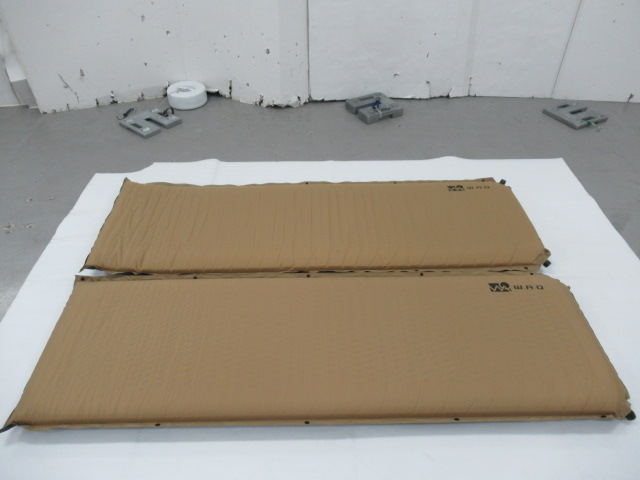WAQ（ワック） インフレータブル式マット 8cm 2点セット