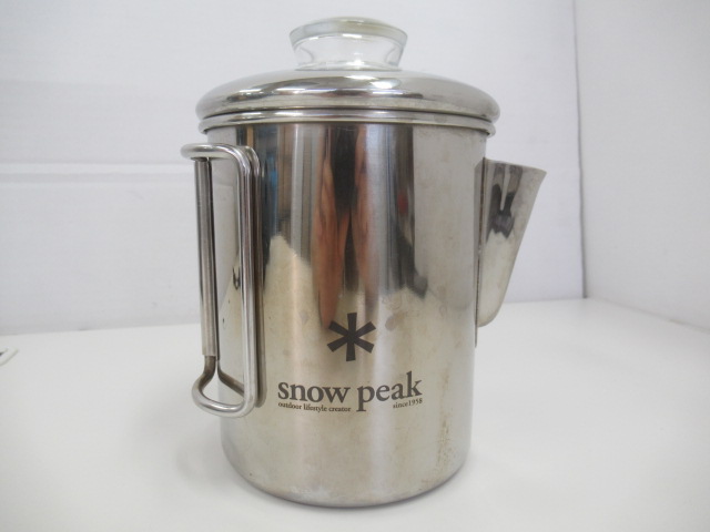 Snow Peak（スノーピーク） ステンレス パーコレーター6カップ