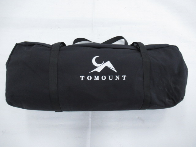 その他ブランド TOMOUNT パップテント ブラック TC 軍幕