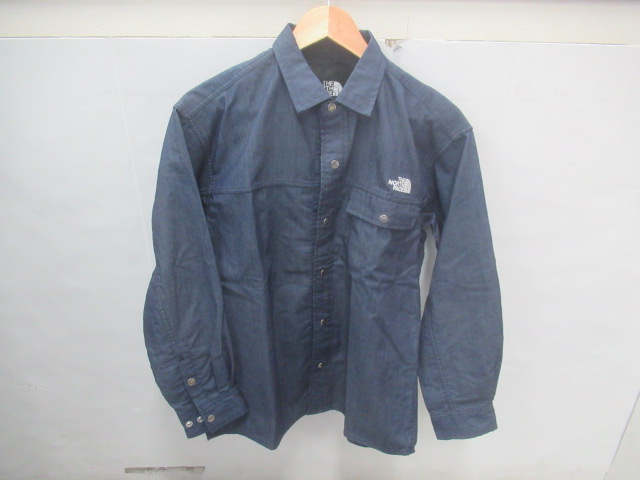 THE NORTH FACE（ノースフェイス） ロングスリーブナイロンデニムヌプシシャツ