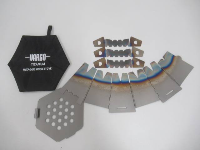 VARGO（バーゴ） ヘキサゴン ウッドストーブ チタン