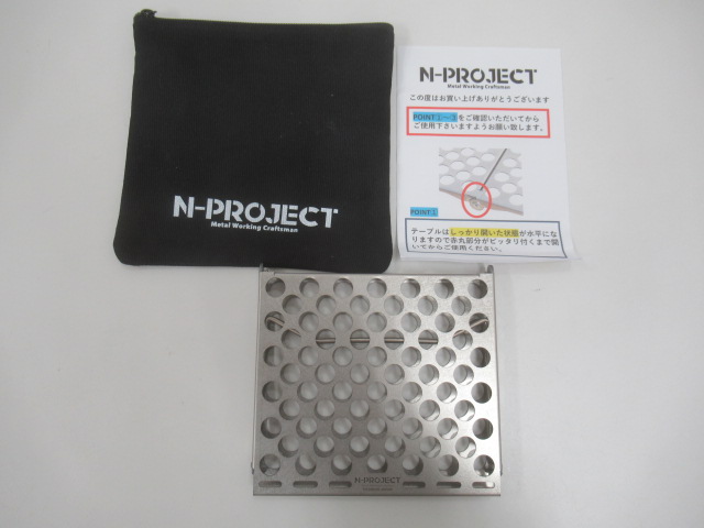 その他ブランド N-Project チタンテーブル Sサイズ 98g