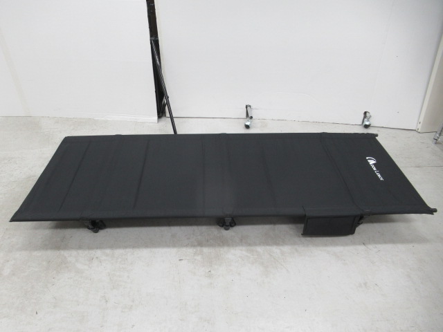未使用　高耐久コット 210cm ブラック/ベージュ コット/ベッド | アウトドア用品・アウトドアグッズの中古通販サイト