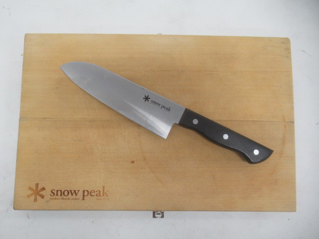 Snow Peak（スノーピーク） マナイタセットL & キッチンメッシュケースL