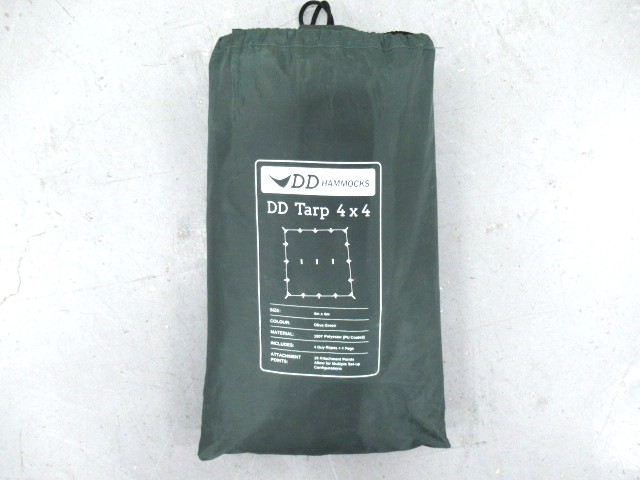 DD Hammocks （ディーディーハンモックス） DDタープ 4×4 オリーブグリーン