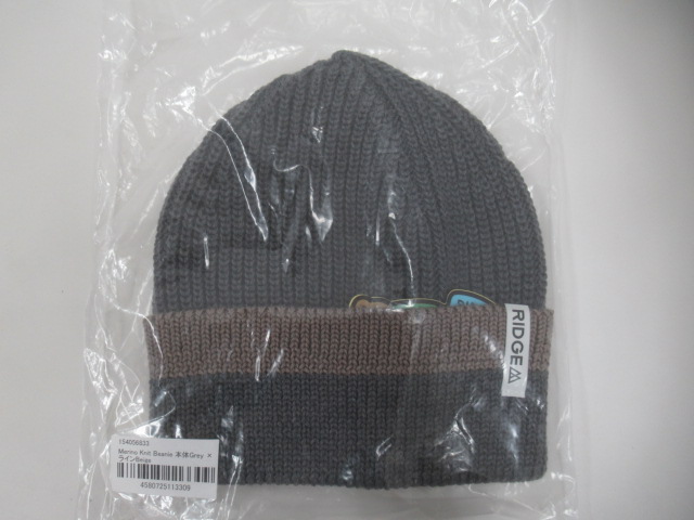 RIDGE MOUNTAIN GEAR（リッジマウンテンギア） MERINO KNIT BEANIE
