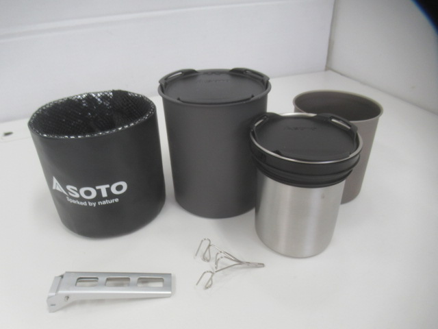 SOTO（ソト・新富士バーナー） サーモスタッククッカーコンボ+ドリップアタッチメント