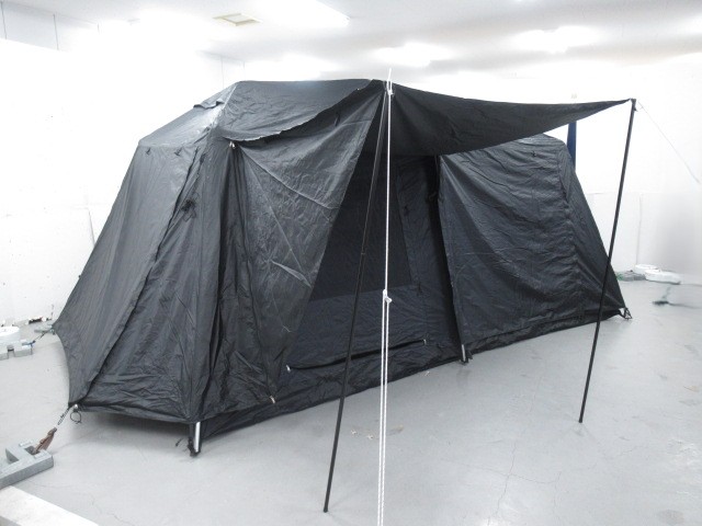 その他ブランド ワンタッチ 2ルームテント ロッジ型