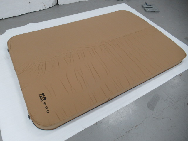 WAQ（ワック） キャンプマット 10cm ダブルサイズ タン