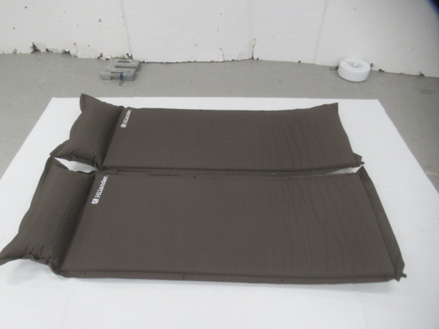 Hilander（ハイランダー） インフレーターマット 4cm 枕付きタイプ 2点セット