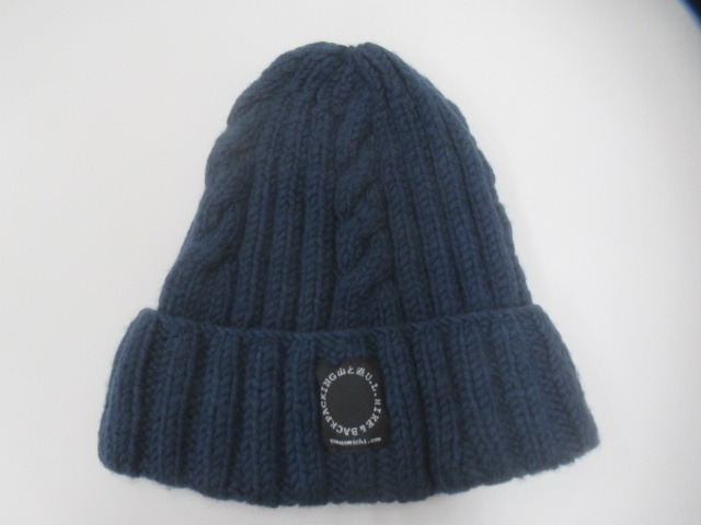山と道 Merino Knit Cap ネイビー