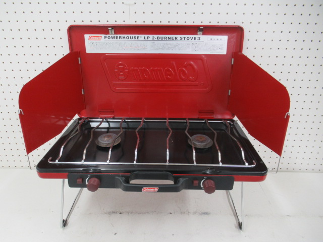 Coleman（コールマン） パワーハウスLPツーバーナーストーブ2 レッド コールマン