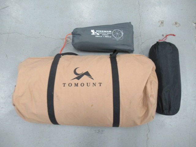その他ブランド TOMOUNT ワンポールテントTC 2.8m セット