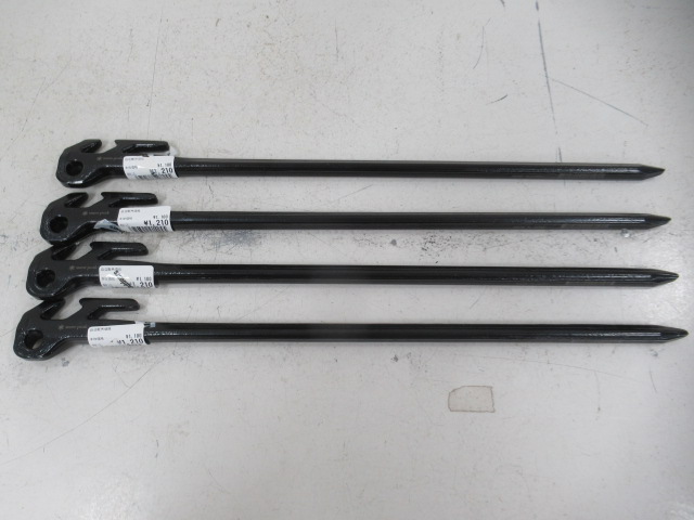 Snow Peak（スノーピーク） ソリッドステークデルタ 40 4本セット R-404